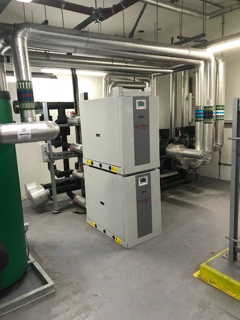 Ground Source Heat Pump Plant Room - Groenholland